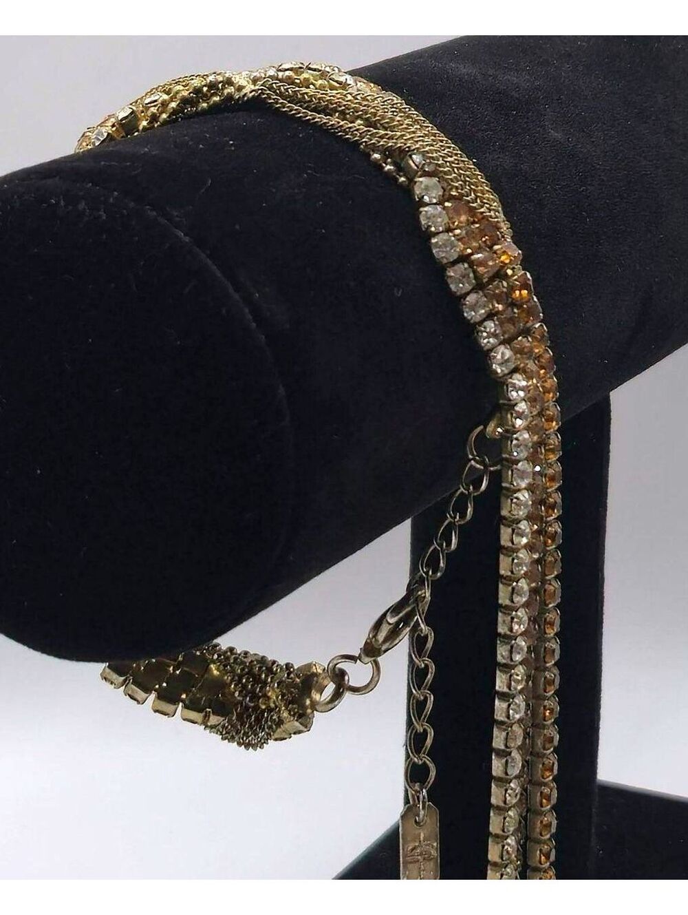 STUNNING Vintage Christina Collection Statement Bracelet